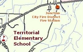 Junction City School District map