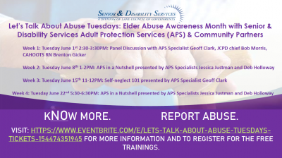 Abuse Tuesdays Poster